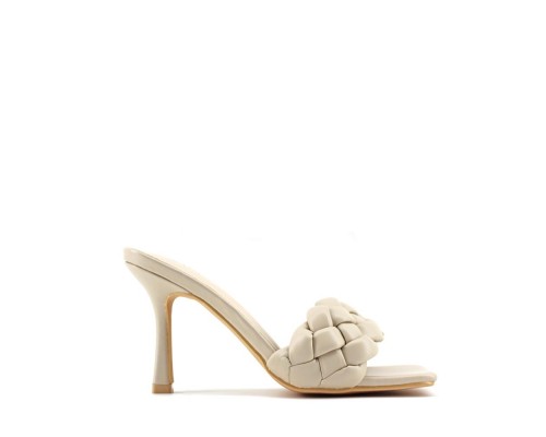 Sandalia Tacón Trenzado